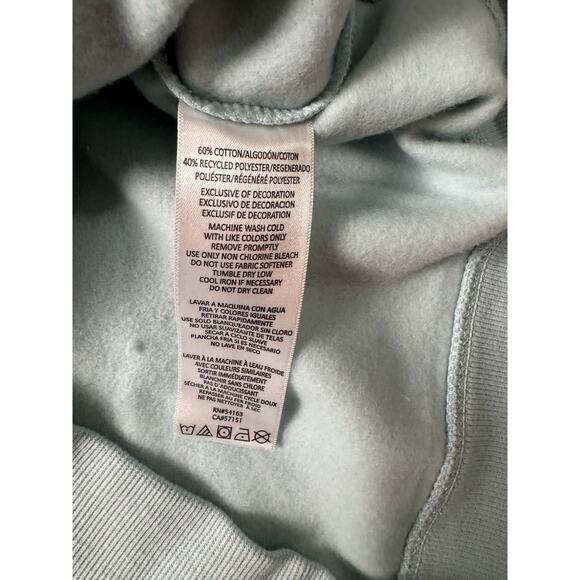 Calvin Klein Women's Fleece Logo Stripe Full Zip Hoodie NWT SEA LEVEL SIZE M - Picture 8 of 8